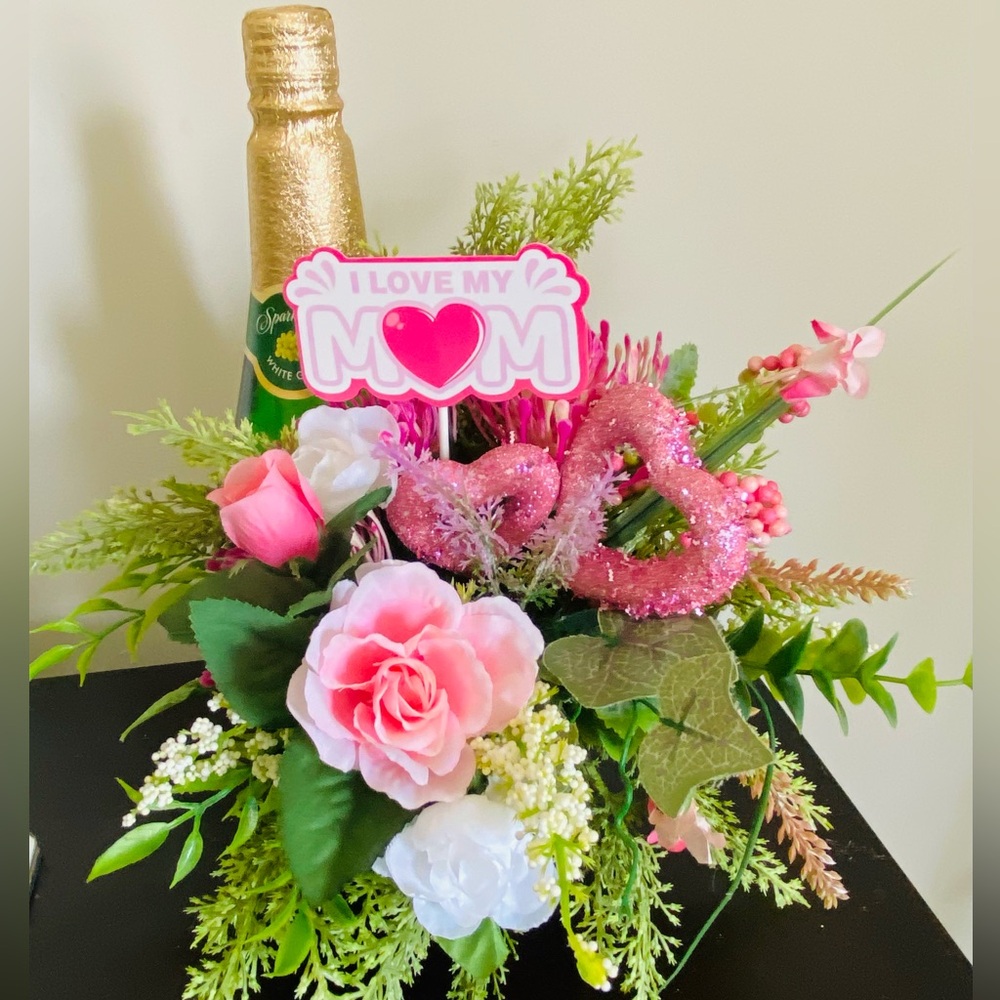 Bottle Bouquet for Wine /champagne / Candles Pillars (LED)